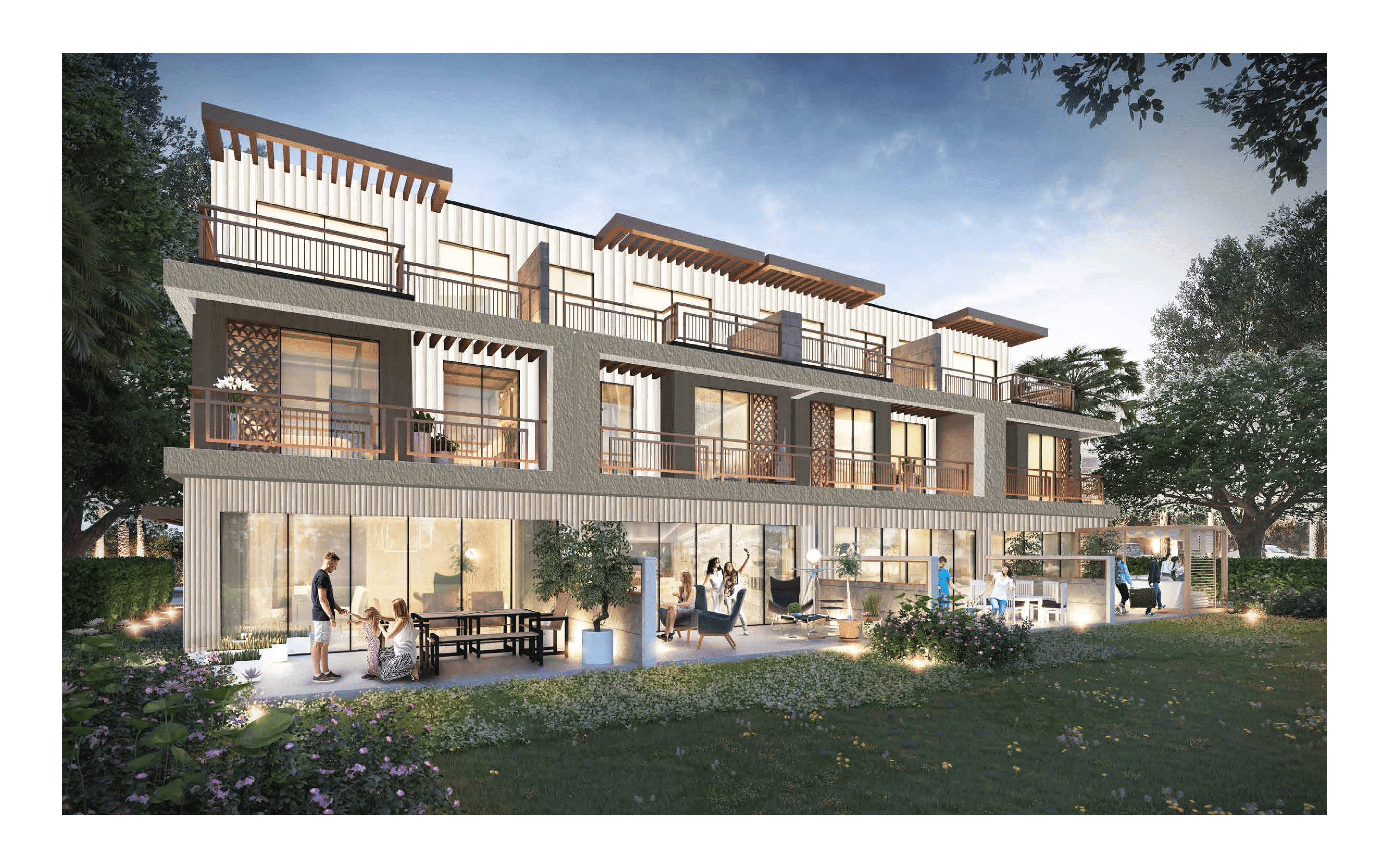 Къща с 4 спални в Голф комплекс