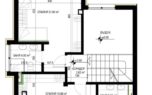 Луксозна къща в затворен комплекс в с. Бистрица с акт 14